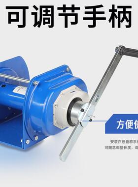 重型动手升摇盘50HZI0kg1绞吨2t3t手提机起重绞盘