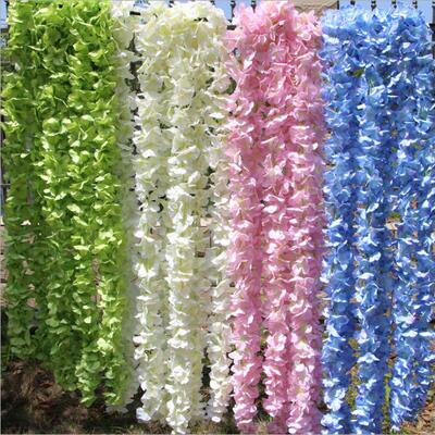 1PCS Artificial Hydrangea Wisteria Flower For DIY Simulation