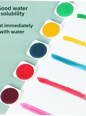 Solid watercolor paint Watercolour paint finger painting