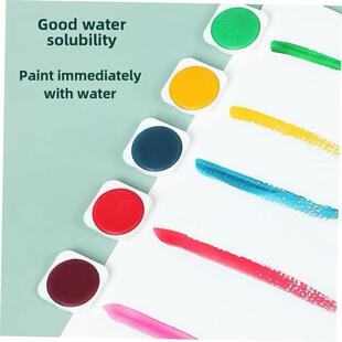 Solid watercolor paint Watercolour paint finger painting