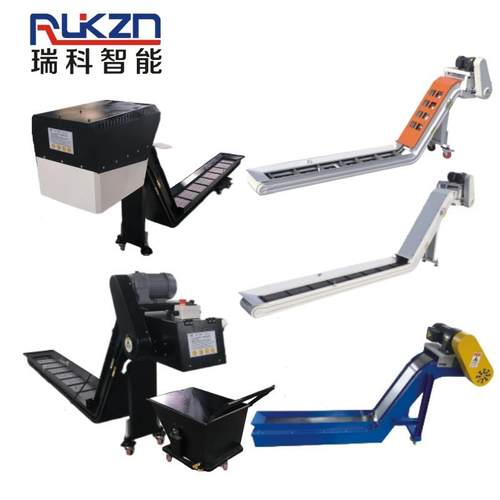 数废控机机床排机加工中心自动输送链XQY板排屑加长刮板屑料排屑