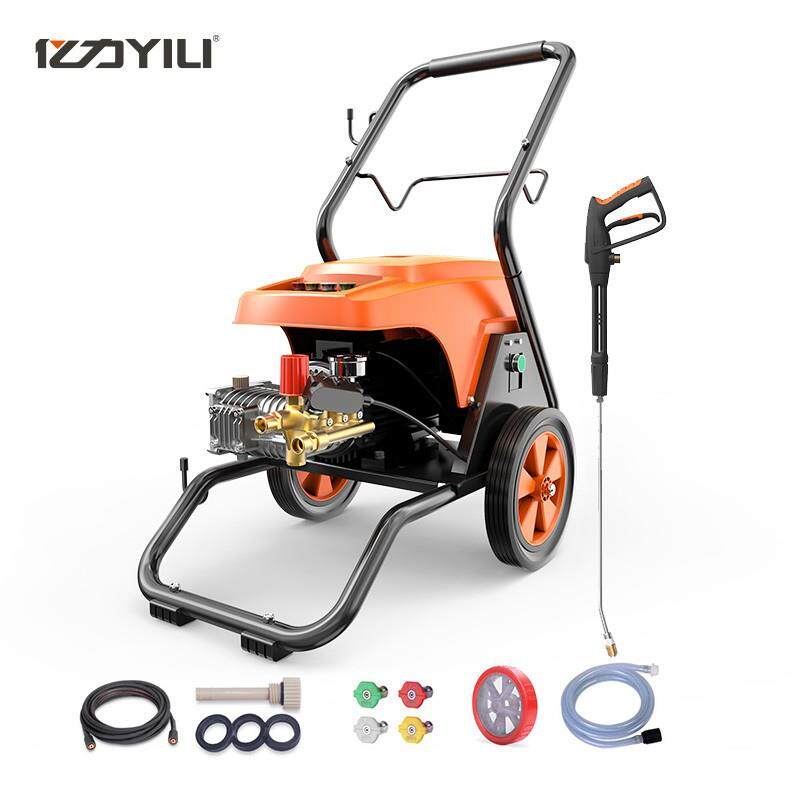 亿力YILI商用洗车机高压清洗机大压力YLQ9125G220V工业清洗车