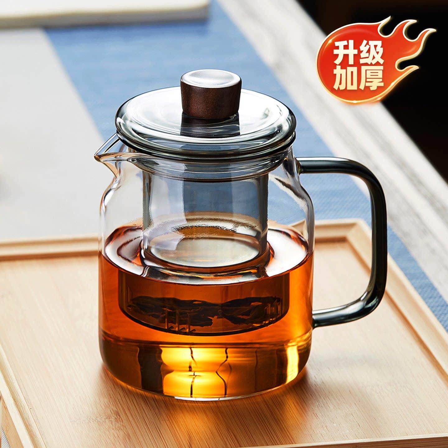 玻璃茶壶耐高温加厚2026新款高硼硅家用电陶炉烧水壶大泡茶壶茶具