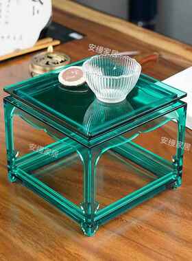 茶底座壶盘茶台新中托茶AM-8512式置物托展台茶具茶承博古架亚克