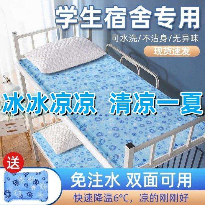 冰垫床垫单双人学生宿舍家用沙发夏季凝胶免注水冰席