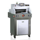 新品 豪彩R4908触摸屏程控切纸机小型液压切纸机重型裁纸机切纸机