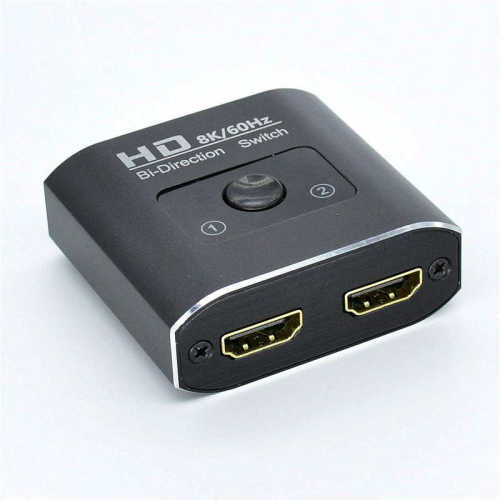 8K60HZ HDMI切换器二进一出1进2出 高清HDMI双向切换4K扩展分屏器