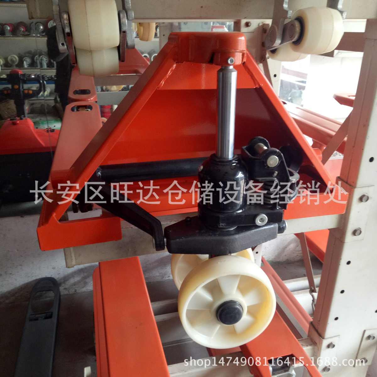 诺力叉车 3吨手动液压搬运托盘车AC整体泵加厚板材油压升降车地牛