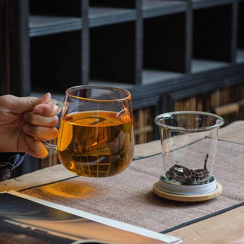 加厚玻璃杯三件套耐热茶水分离泡茶杯水杯家用个人杯子包邮,节庆用品/礼品,蜡烛,淘宝优惠券,粉丝福利购,淘宝优惠卷