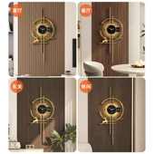 lzF2024新款 大气钟表家用挂墙静音 创意挂钟客厅墙上现代简约时尚