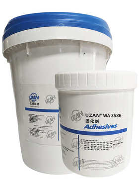 上海优展 水性聚氨酯胶汽车内饰仪表台门板扶手皮革包覆胶3586