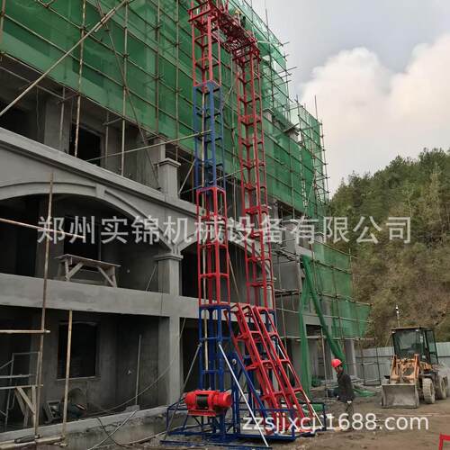 建筑施工升降机龙门架物料提升机盖房装修上建筑材料吊机1.6吨厂