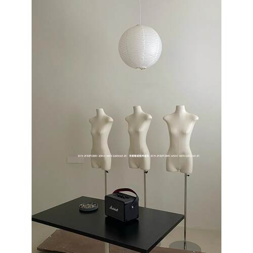 服装店女装模特展示架扁款半身韩版无手模特女高档橱窗假人台道具