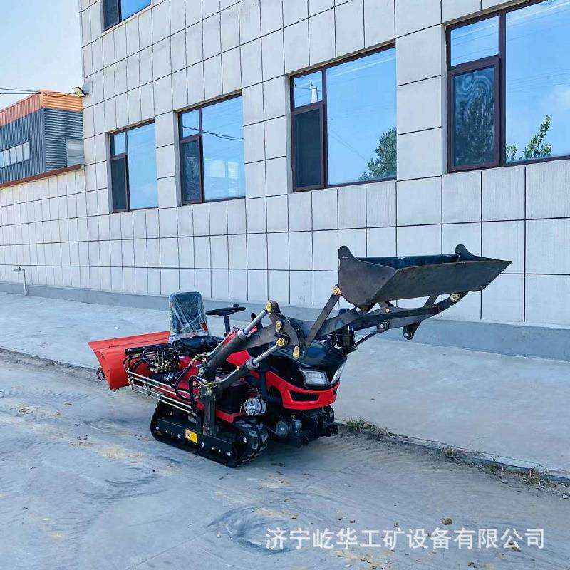 厂家供应履带式旋耕机大马力耕地机多功能水旱两用拖拉机