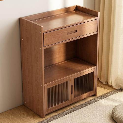 加厚款书架置物架多层带轮客厅卧室宿舍儿童文具柜家用书本收纳架