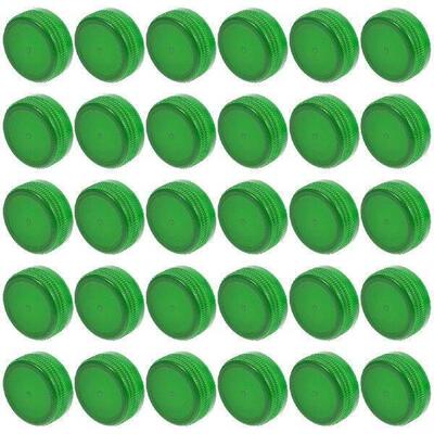 100 Pcs Plastic Bottle Cap Caps for Craft Water Handcraft