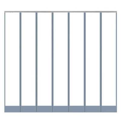 磁吸门帘冬季加厚挂钩磁铁自吸门帘隔断保暖挡风塑料pvc软门帘