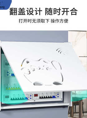 百叶窗电表箱挂画盖板遮挡弱电盒装饰画配电箱面板装饰加厚板包邮