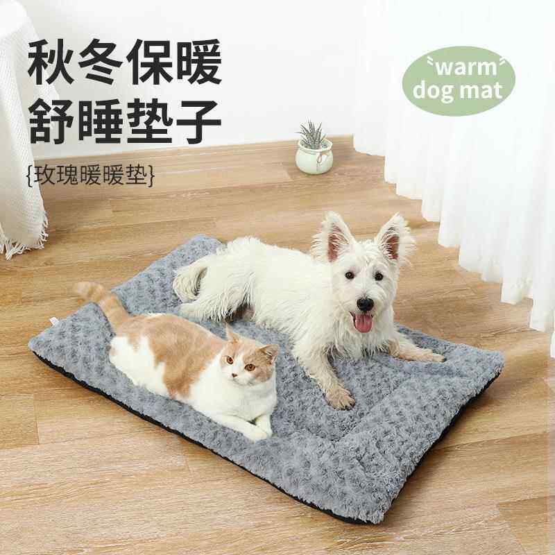 跨境宠物垫子猫狗睡垫四季可用狗窝垫子狗床舒适宠物地垫用品