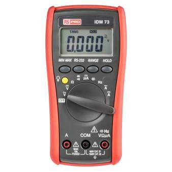 RS PRO IDM73 真有效值手持式万用表 750V交流1000V直流 10A