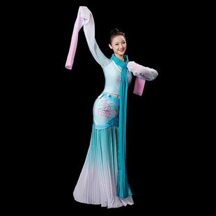 正品古典水袖演出服原孔版采薇舞惊蹈装女鸿服舞飘逸儿童子舞汉服