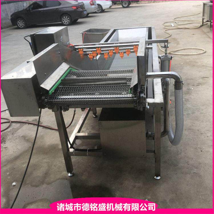 鳕鱼肉丸速冻挂冰机 龙虾尾重包冰衣机器 全自动鲍鱼挂冰机