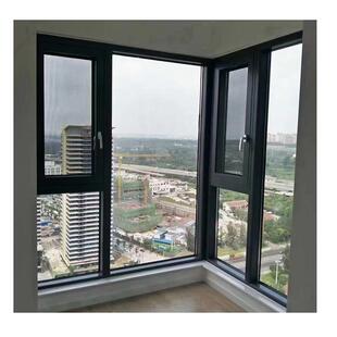 55固定窗1.4厚度中空玻璃长期提供铝合金卫生间平开窗上悬窗
