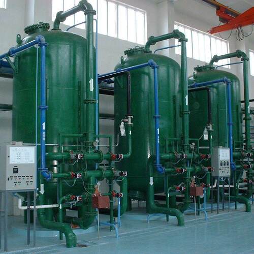 氟超标生活饮用水除氟用碳钢罐体20吨/小时除氟设备