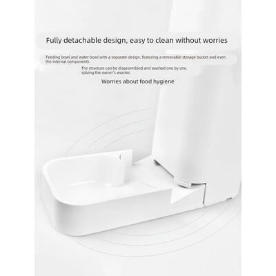 pet automatic feeder food bowl dog cat water dispenser喂食器