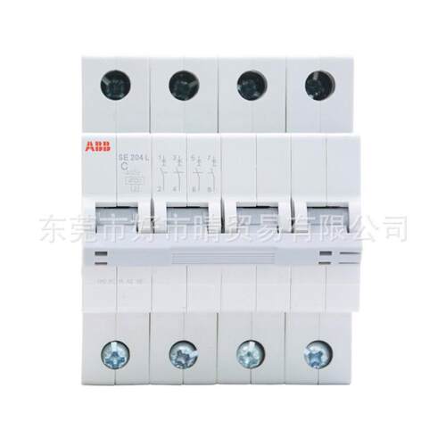 ABB微型断路器小型空气开关SE202-C10 C16 C25 C32 C63二进二出