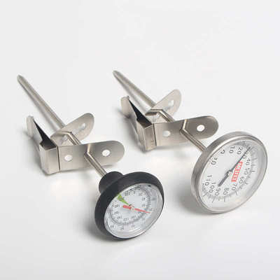 手冲温度计大屏测温奶泡拉花缸速显温度计手冲咖啡可挂温度水温计