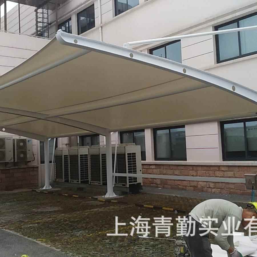 钢结构、膜结构雨棚、停车棚厂家供应支持