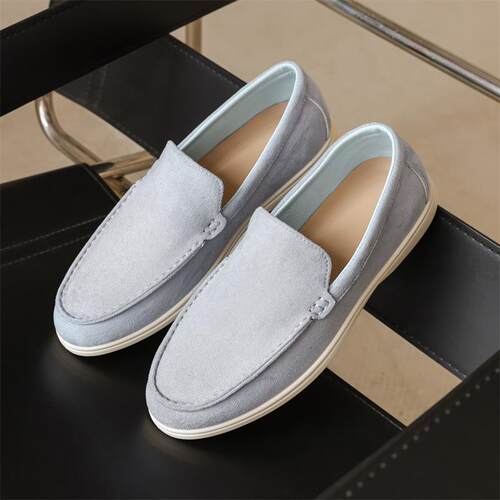 Mens SlipOn Casual Shoes MultiColor Suede Upper with Sole