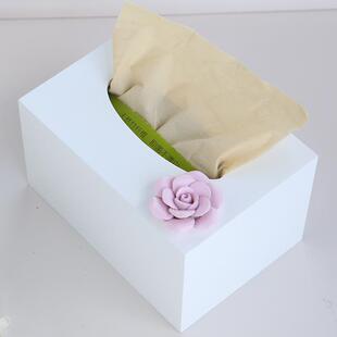 MI纸ZHI木质纸巾盒抽盒纸意客厅车载抽盒创餐巾纸收纳盒C3卫生纸