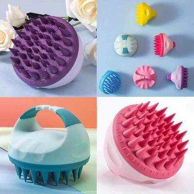 Scalp Massager Shampoo Brush Hair Washing Scalp Brush Soft