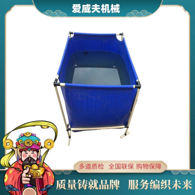 救援帆布水箱 可折叠水箱 帆布水桶折叠帆布水箱鱼池蓄水池爱威夫