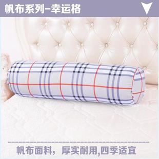 正品布韩式枕头圆柱形腰垫帆头长枕时尚糖果头条形腰垫长圆形枕腰