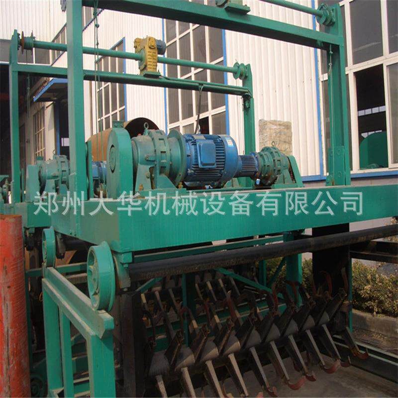 牛羊粪发酵腐熟翻堆机污泥羊粪有机肥料处理设备鸡粪发酵翻抛机