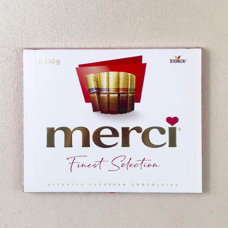 merci密思迷你巧克力糖果什锦牛奶巧克力袋装零食125g德国进口品