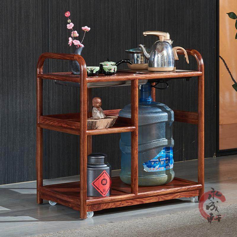 红木家具茶水柜花梨木新中式餐边柜茶水台刺猬紫檀古典小茶台茶车,住宅家具,茶几,淘宝优惠券,粉丝福利购,淘宝优惠卷