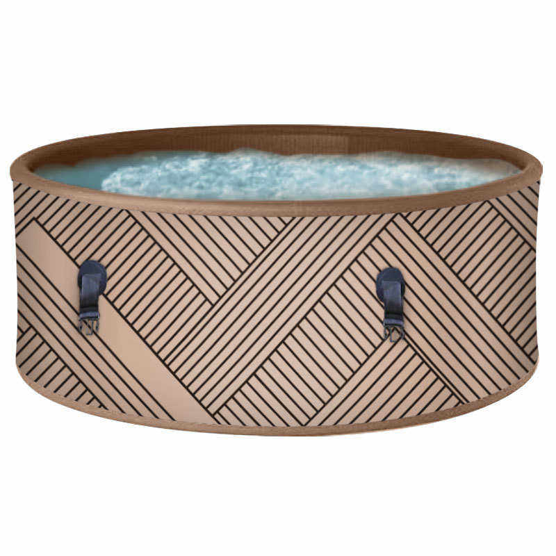 厂家直供批发spa户外恒温加热浴缸4到6人大尺寸水疗浴缸