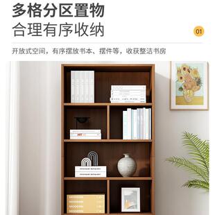 阅书收架置物架落地书架新12客厅简易靠墙柜卧室房间读架多层书格