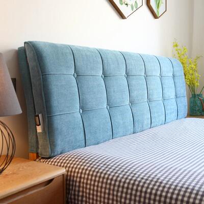 【折扣价】0WYV定制床头靠垫软包套罩双人床上大靠背垫榻榻米布艺