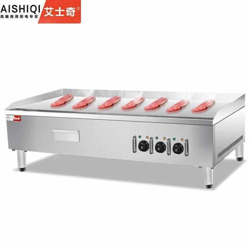 艾士奇AISHIQI电扒炉商用铁板烧大型煎牛扒专用鱿鱼设备手抓