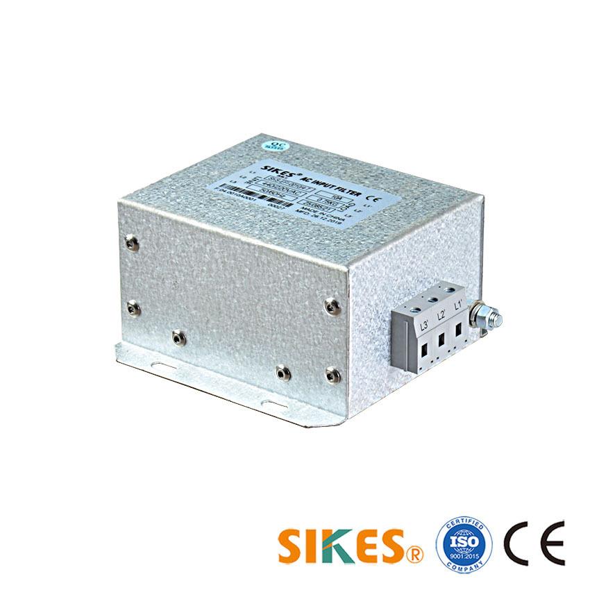 输入滤波器 三相交流滤波器 10A 2.2-3.7KW EMC/EMI滤波器