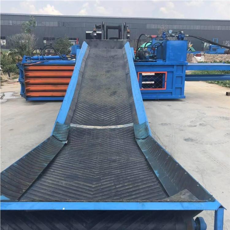 LF-DBJ16大型纸箱打包机厂家拉油桶压扁漆机价格棉罐花服装易液压