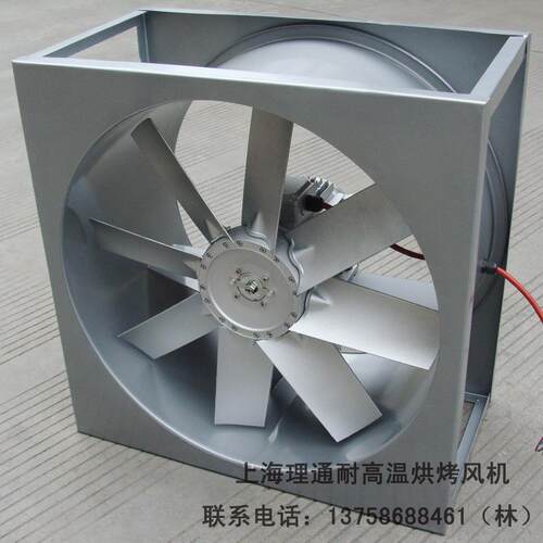 SFWK6-4方形八叶F级耐高温高湿轴流循环风机2.2KW3KW4KW八片铜线