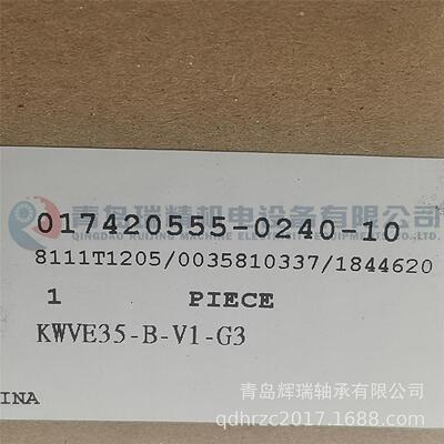 I-N-A 滑块 KWVE35-B-V1-G3 直线运动轴承 KWVE35BG3V1