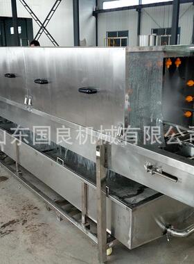 厂家定制周转筐清洗机双排托盘清洗设备塑料筐清洗机现货供应