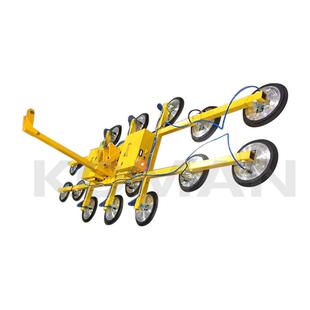 智能主机电动玻璃真空吸吊机可翻转吸中空玻璃铝板吸盘吊具1600KG